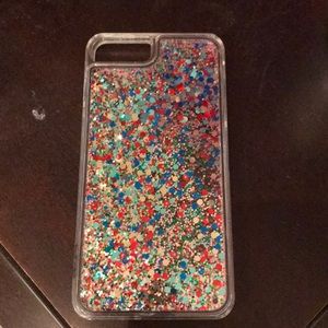iPhone 7/8 plus glitter case